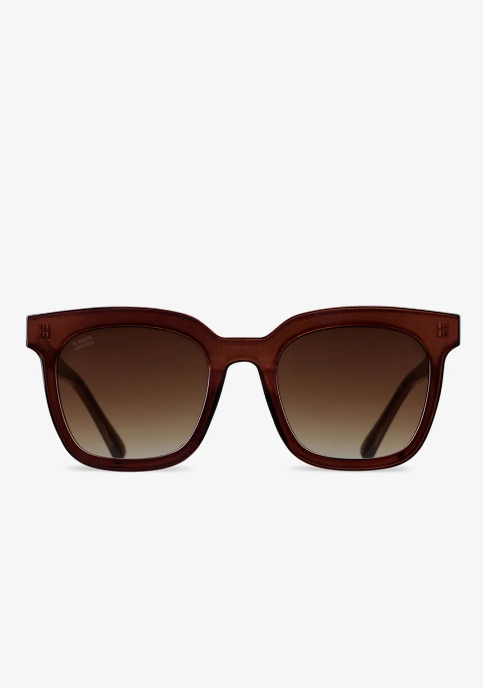 D.Franklin 993 Crystal Brown/Grad Brown|Damen Cat Eye Sonnenbrillen