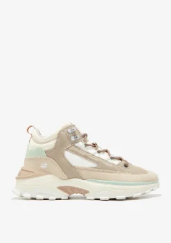 D.Franklin 347 Hike Beige|Damen Lässige Stiefel|Stiefel