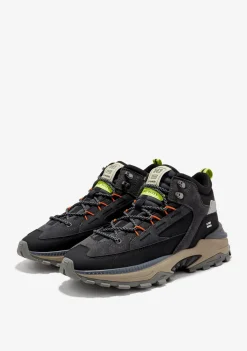 D.Franklin 347 Hike Black|Damen Sneakers|Lässige Stiefel