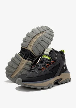 D.Franklin 347 Hike Black|Damen Sneakers|Lässige Stiefel