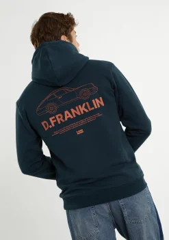 D.Franklin 911 Iconic hoodie Grey|Damen Sweatshirts|Sweatshirts