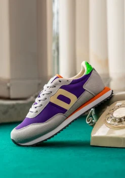 D.Franklin 535 Nylon Purple / Grey|Damen Sneakers