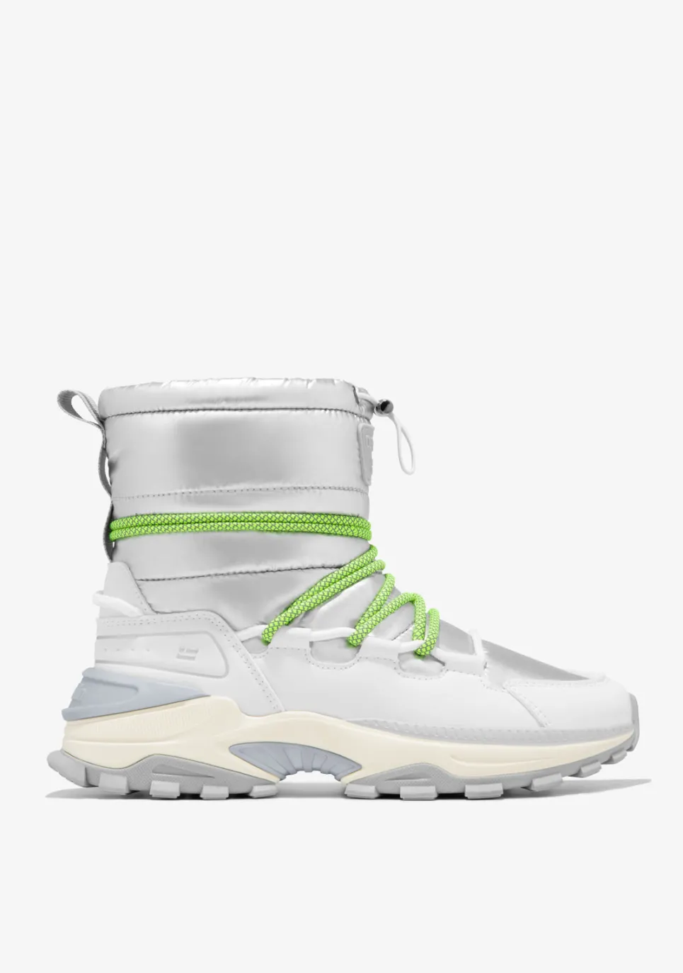 D.Franklin 347 Pluf Silver|Damen Stiefel