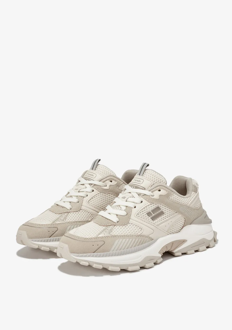 D.Franklin 347 Track Flag Beige|Damen Sneakers|Sneakers
