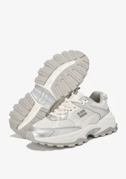 D.Franklin 347 Track Flag Silver|Damen Sneakers|Sneakers