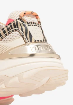 D.Franklin 347 Track Flame Beige / Multi|Damen Sneakers