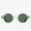 D.Franklin 913 Transparent / G15|Damen Runde Sonnenbrillen