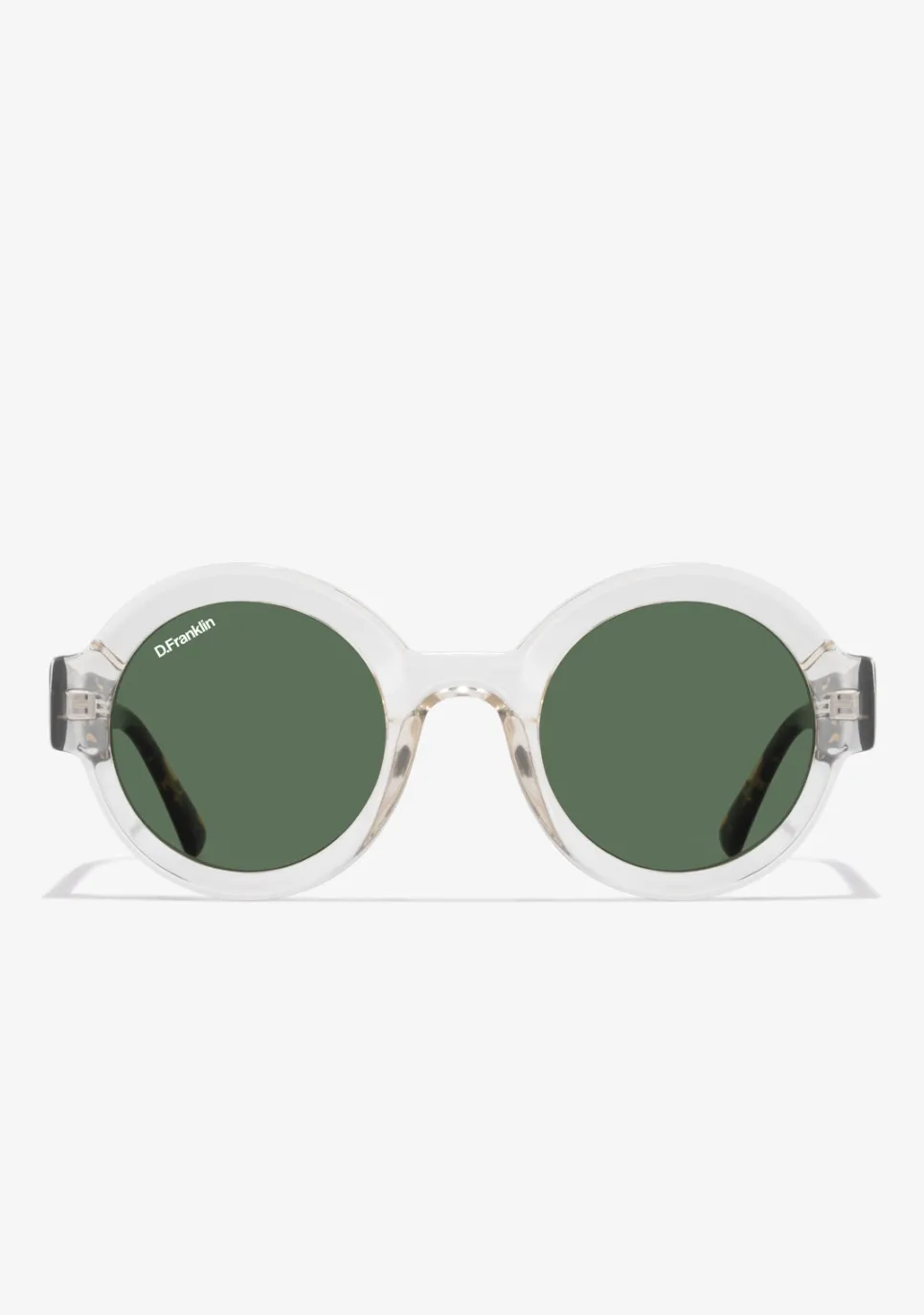 D.Franklin 913 Transparent / G15|Damen Runde Sonnenbrillen