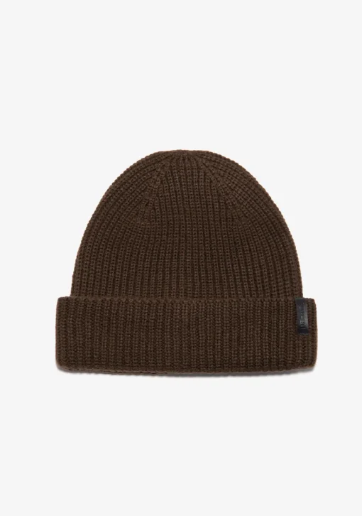 D.Franklin 535 Trawler Beanie Brown|Herren Mützen, Schals Und Handschuhe