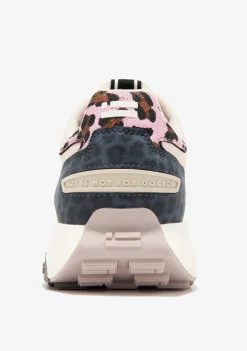 D.Franklin Active Flag Safari Beige|Damen Sneakers