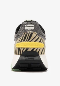 D.Franklin Active Flag Safari Pewter|Damen Sneakers