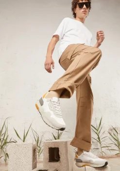 D.Franklin Active Nylon Basic White|Damen Sneakers|Sneakers