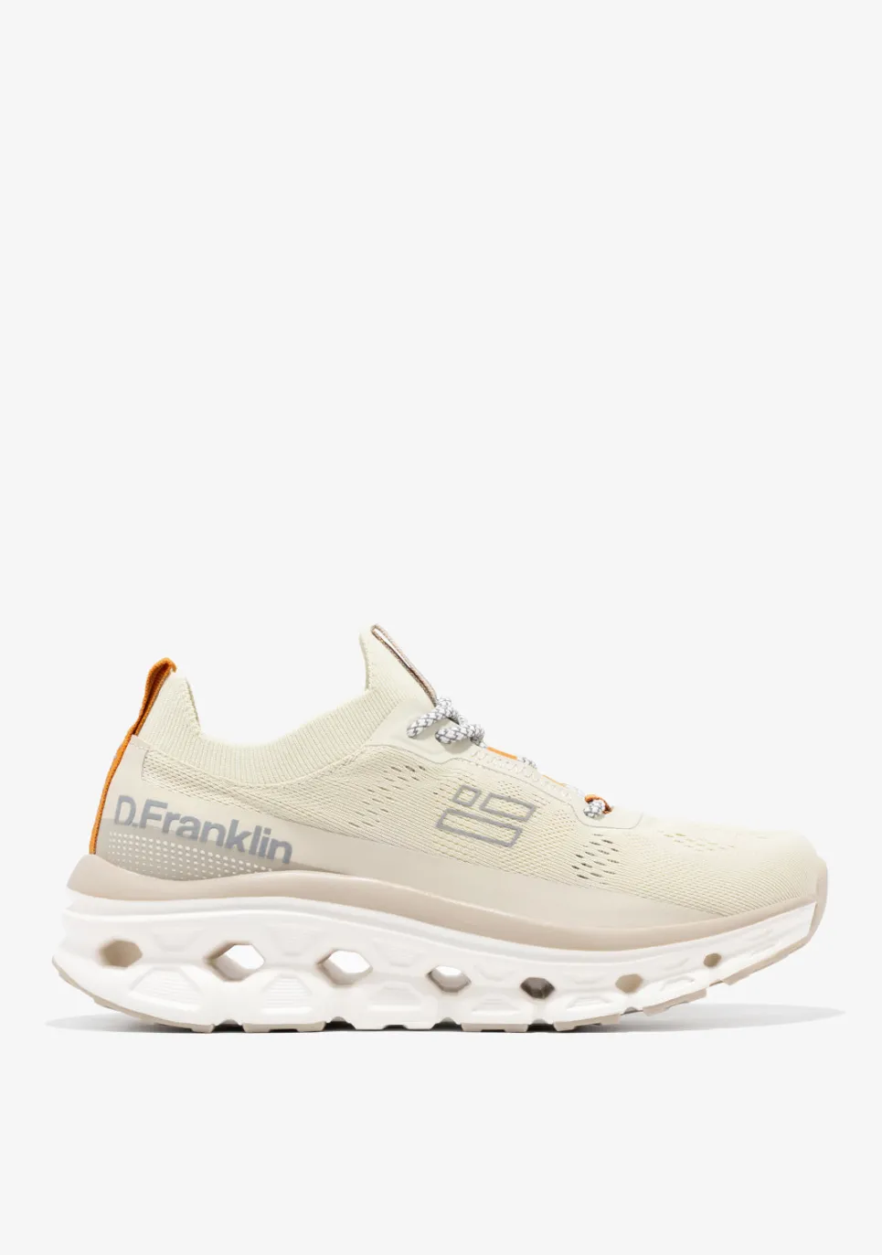 D.Franklin Aero Sneakers Mesh Beige|Damen Sneakers|Sneakers