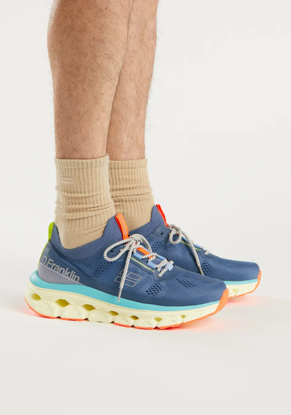 D.Franklin Aero Sneakers Mesh Navy|Herren Sneakers