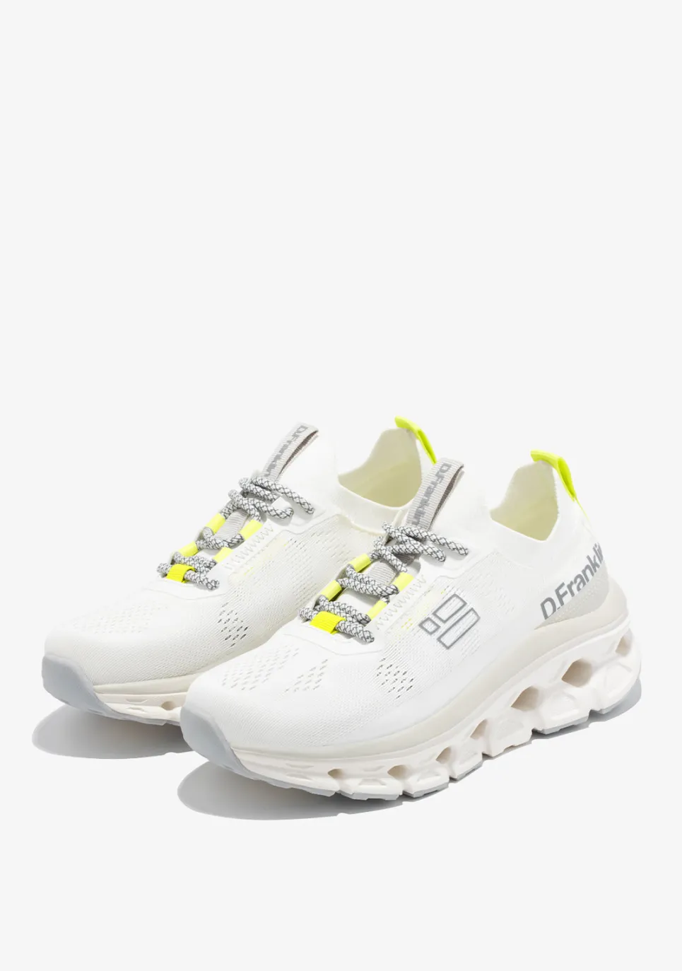 D.Franklin Aero Sneakers Mesh White|Damen Sneakers|Sneakers