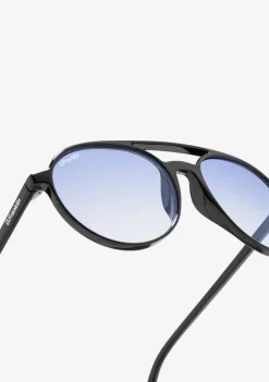 D.Franklin America Round Black / Grad Blue|Damen Pilotenbrillen|Runde Sonnenbrillen