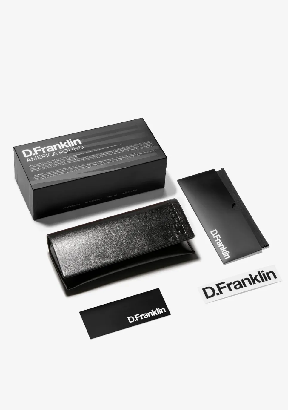 D.Franklin America Round Bronze / Brown|Damen Pilotenbrillen|Runde Sonnenbrillen