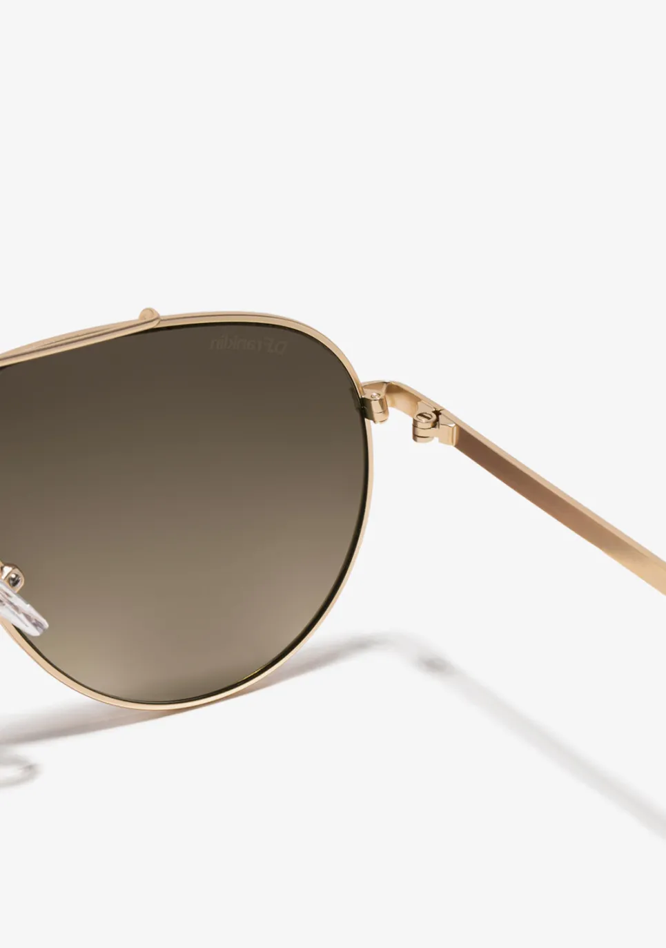 D.Franklin Aviator Legacy Gold / Brown|Damen Pilotenbrillen|Pilotenbrillen