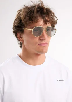 D.Franklin Aviator Legacy Gold / Photochromic G15|Damen Pilotenbrillen|Pilotenbrillen