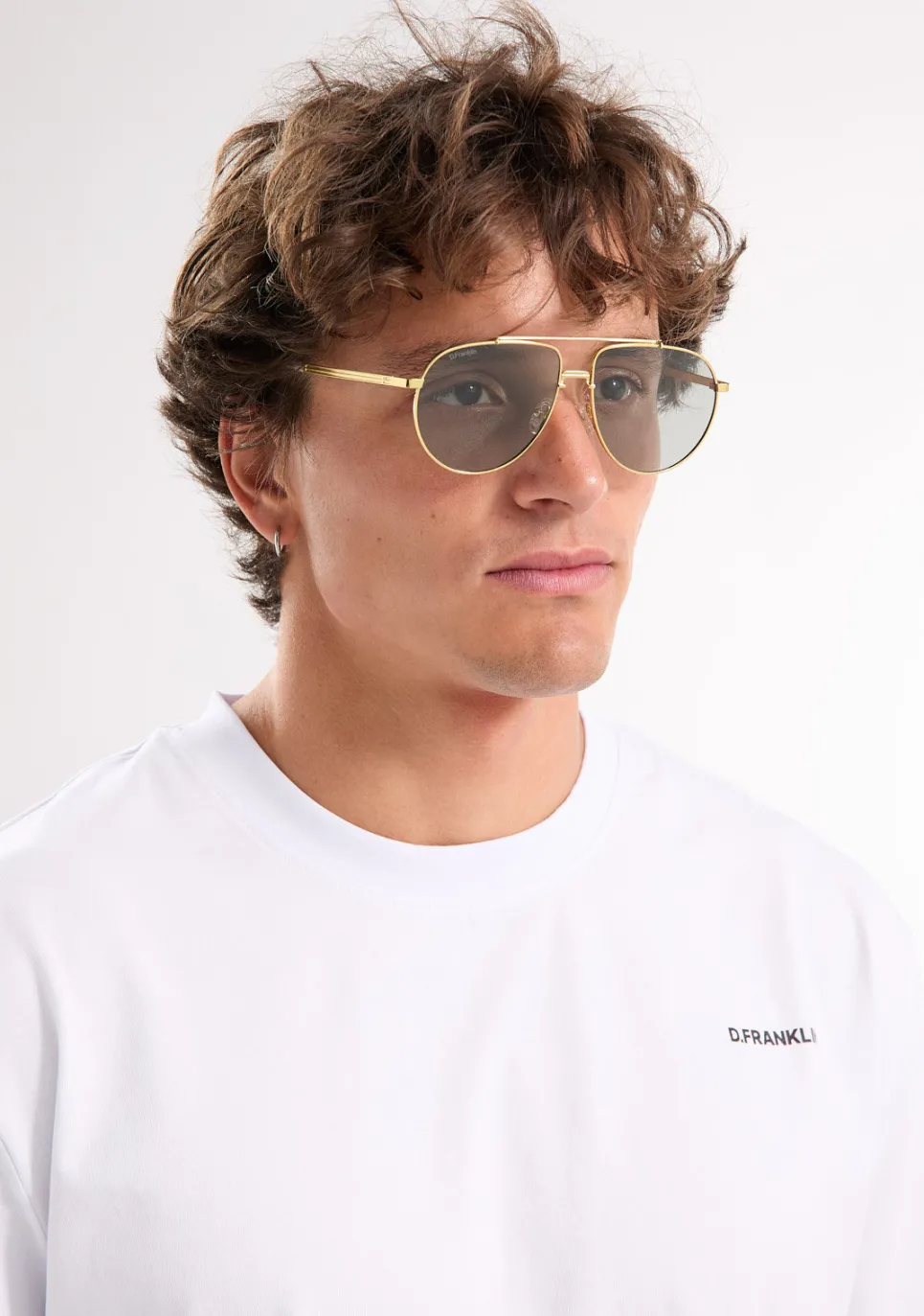 D.Franklin Aviator Legacy Gold / Photochromic G15|Damen Pilotenbrillen|Pilotenbrillen