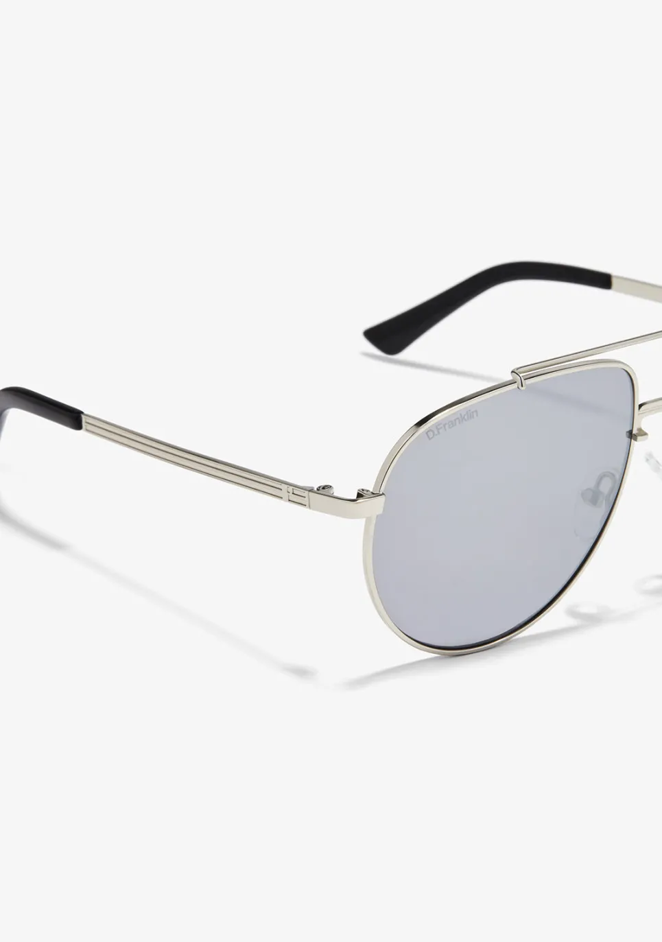 D.Franklin Aviator Legacy Silver / Silver|Damen Pilotenbrillen|Pilotenbrillen