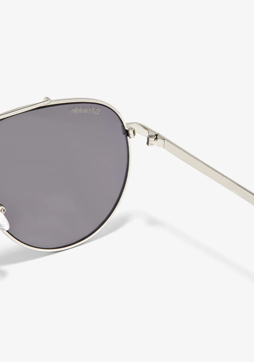 D.Franklin Aviator Legacy Silver / Silver|Damen Pilotenbrillen|Pilotenbrillen