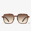 D.Franklin Banger Matte Tort / Gradient Brown|Damen Eckige Sonnenbrillen