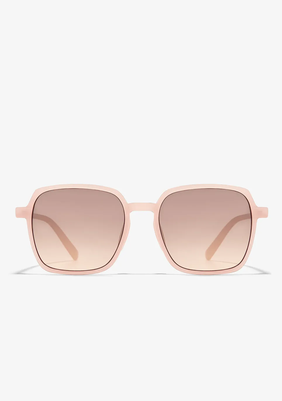 D.Franklin Banger Milky Pink / Gradient Warm Brown|Damen Eckige Sonnenbrillen