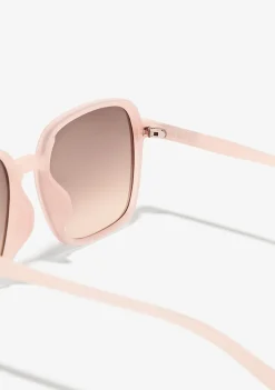 D.Franklin Banger Milky Pink / Gradient Warm Brown|Damen Eckige Sonnenbrillen