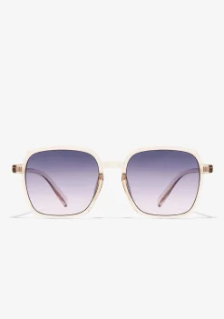 D.Franklin Banger Transparent / Gradient Lavender|Damen Eckige Sonnenbrillen