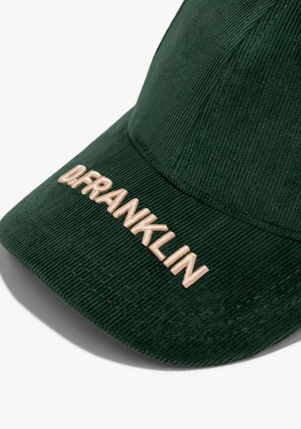 D.Franklin Basic Cord Cap Khaki|Damen Kappen|Kappen