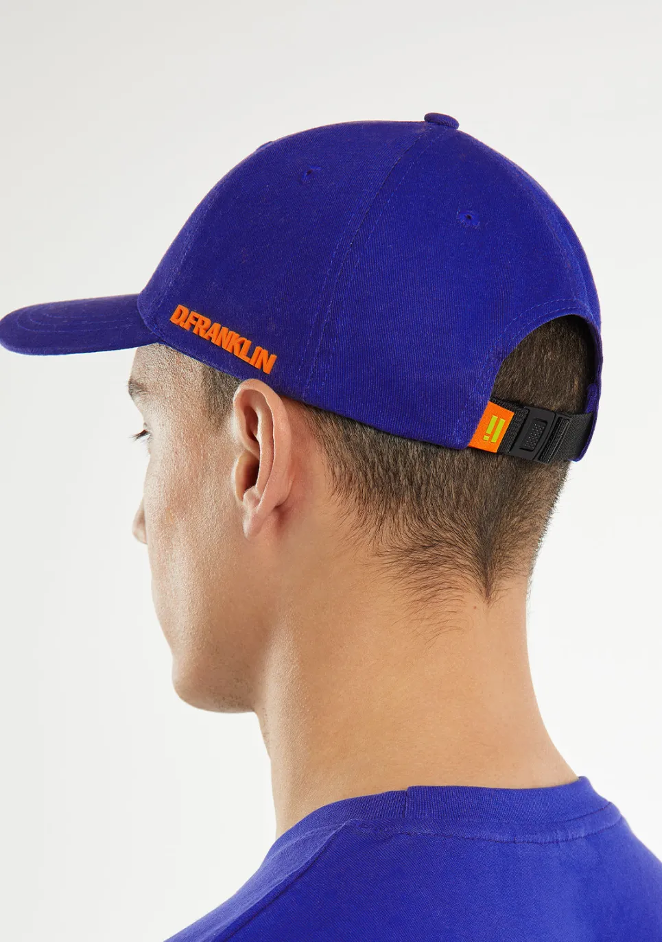 D.Franklin Basic Flag Cap Blue / Orange|Damen Kappen|Kappen