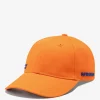 D.Franklin Basic Flag Cap Orange / Blue|Damen Kappen|Kappen