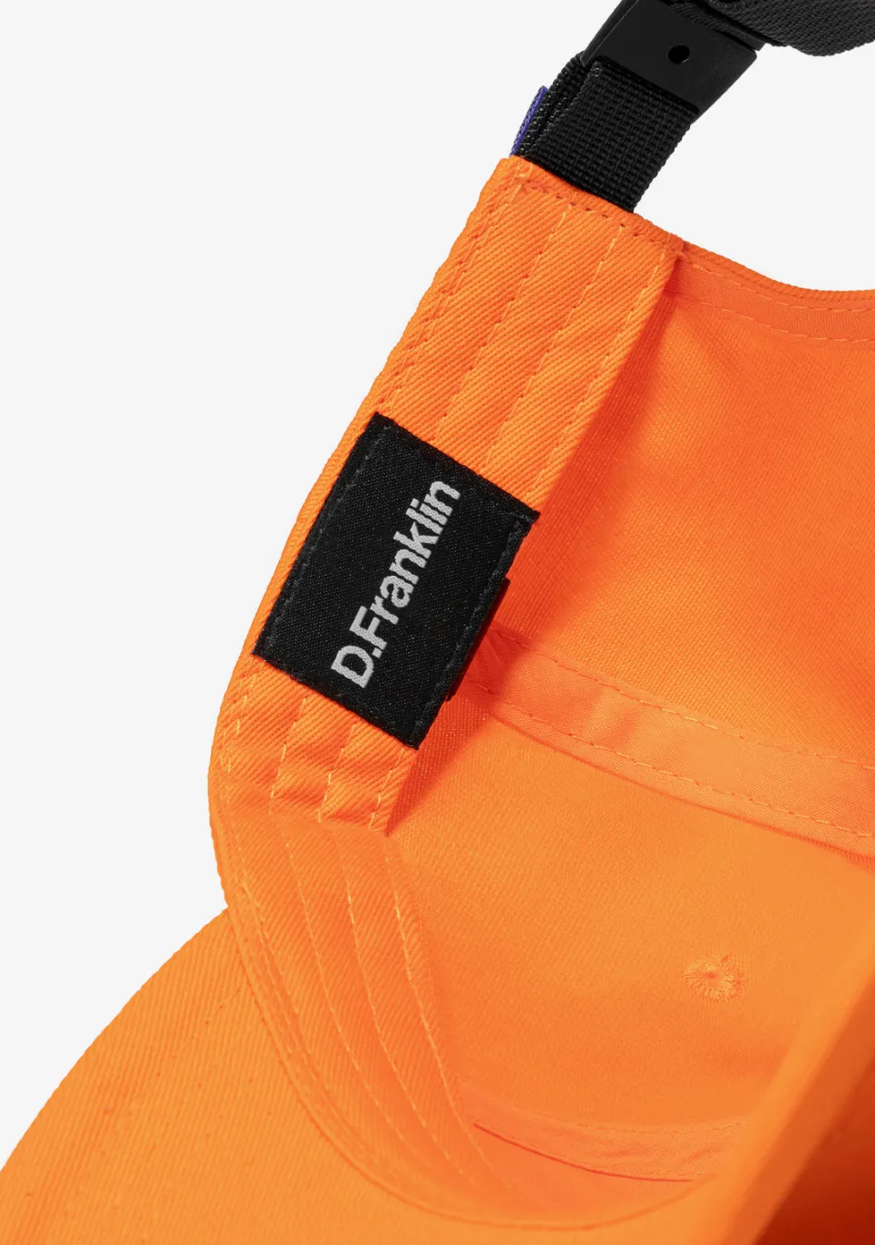 D.Franklin Basic Flag Cap Orange / Blue|Damen Kappen|Kappen