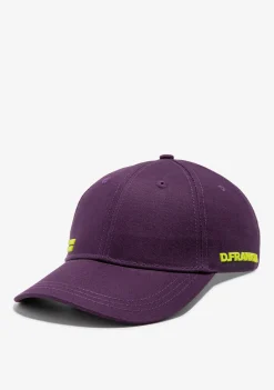D.Franklin Basic Flag Cap Purple / Yellow|Damen Kappen|Kappen