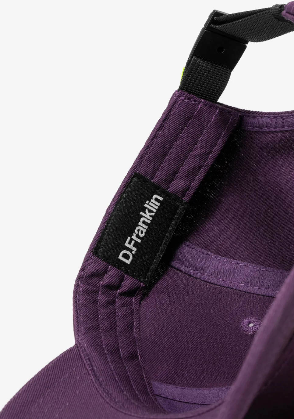 D.Franklin Basic Flag Cap Purple / Yellow|Damen Kappen|Kappen