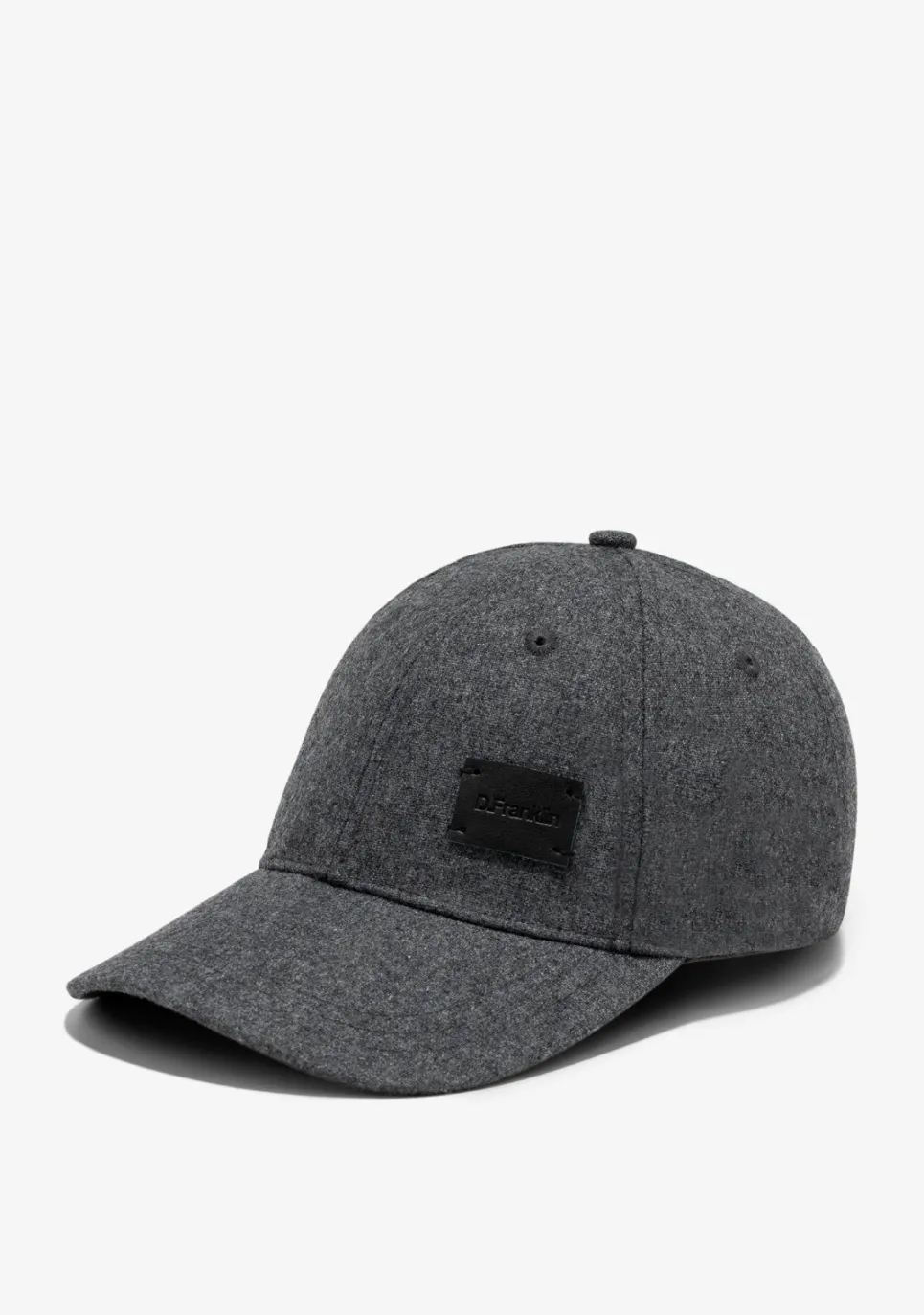D.Franklin Basic Wool Cap Dark Grey|Damen Kappen|Kappen