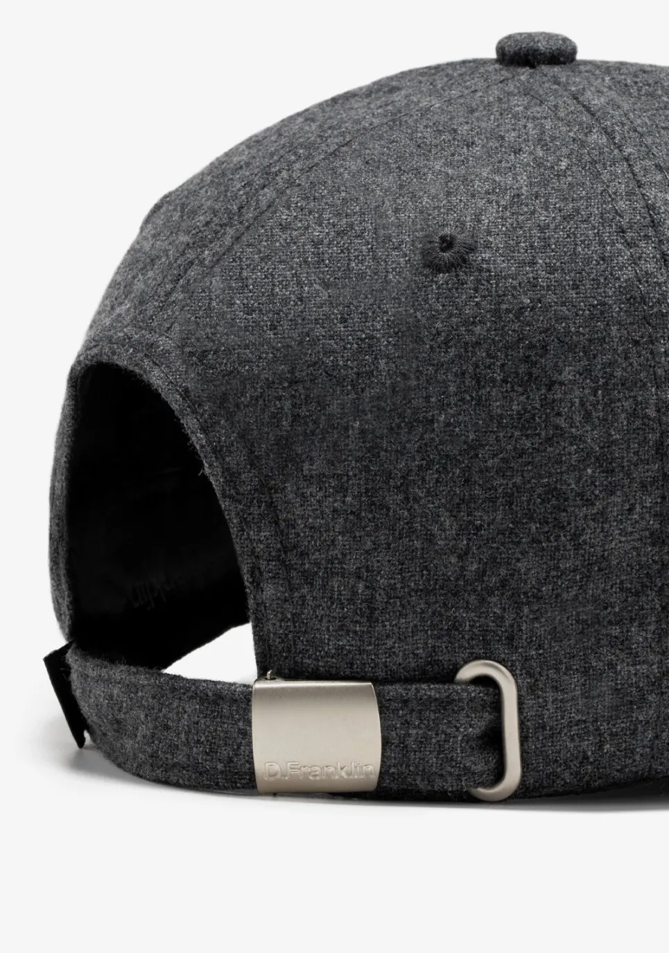 D.Franklin Basic Wool Cap Dark Grey|Damen Kappen|Kappen