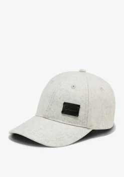 D.Franklin Basic Wool Cap Grey|Damen Kappen|Kappen