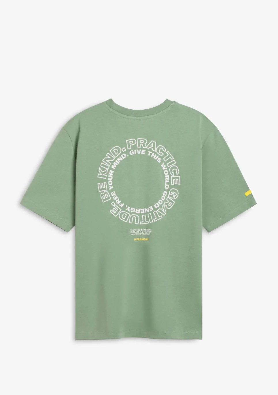 D.Franklin Be Kind T-Shirt Sage Green|Damen T-Shirts|T-Shirts