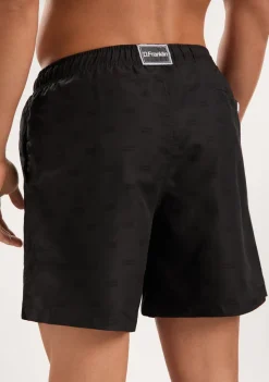 D.Franklin Beach Club Swim Short Black|Herren Badehosen