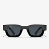 D.Franklin Bermuda Shiny Black / Smoke|Damen Polarisierte Sonnenbrillen|Polarisierte Sonnenbrillen