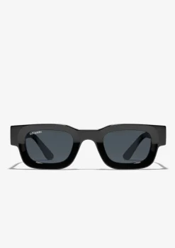 D.Franklin Bermuda Shiny Black / Smoke|Damen Polarisierte Sonnenbrillen|Polarisierte Sonnenbrillen