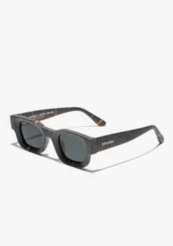 D.Franklin Bermuda Wood Grey / Smoke|Damen Polarisierte Sonnenbrillen|Polarisierte Sonnenbrillen