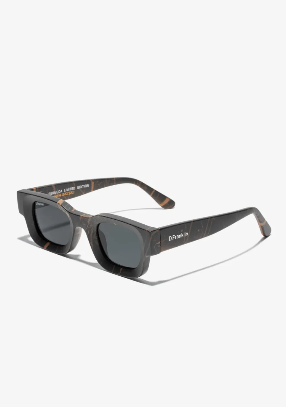 D.Franklin Bermuda Wood Grey / Smoke|Damen Polarisierte Sonnenbrillen|Polarisierte Sonnenbrillen