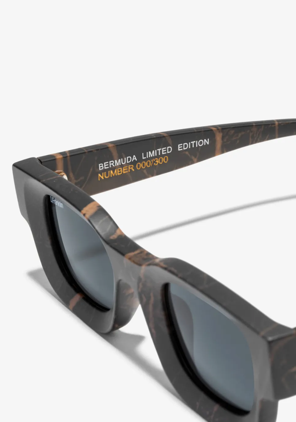 D.Franklin Bermuda Wood Grey / Smoke|Damen Polarisierte Sonnenbrillen|Polarisierte Sonnenbrillen