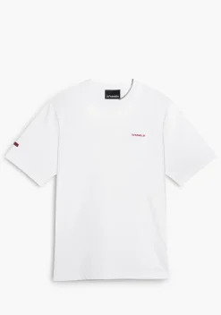 D.Franklin Best Pizza T-Shirt White / Wine|Damen T-Shirts|T-Shirts