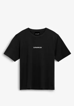 D.Franklin Binary Tee Black|Damen T-Shirts|T-Shirts