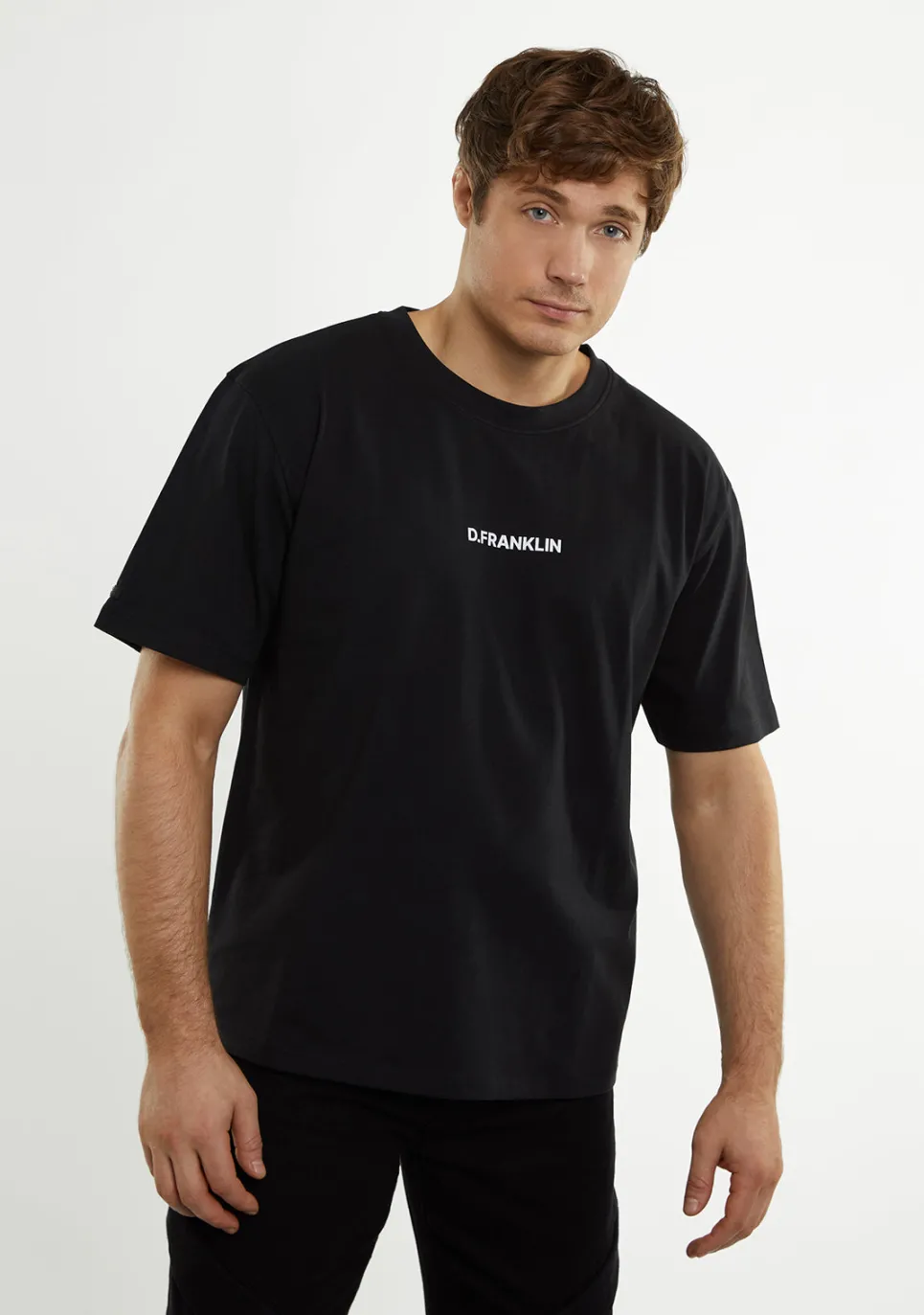 D.Franklin Binary Tee Black|Damen T-Shirts|T-Shirts