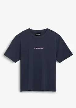 D.Franklin Binary Tee Grey|Damen T-Shirts|T-Shirts